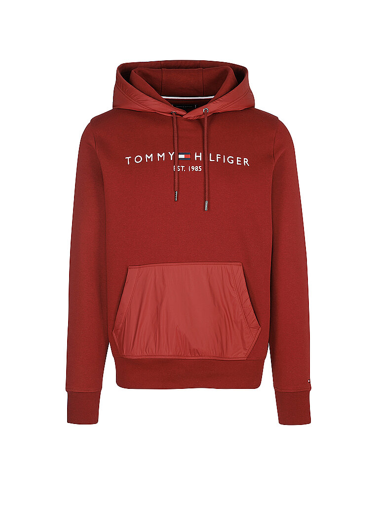 TOMMY HILFIGER Kapuzensweater - Hoodie  rot | M